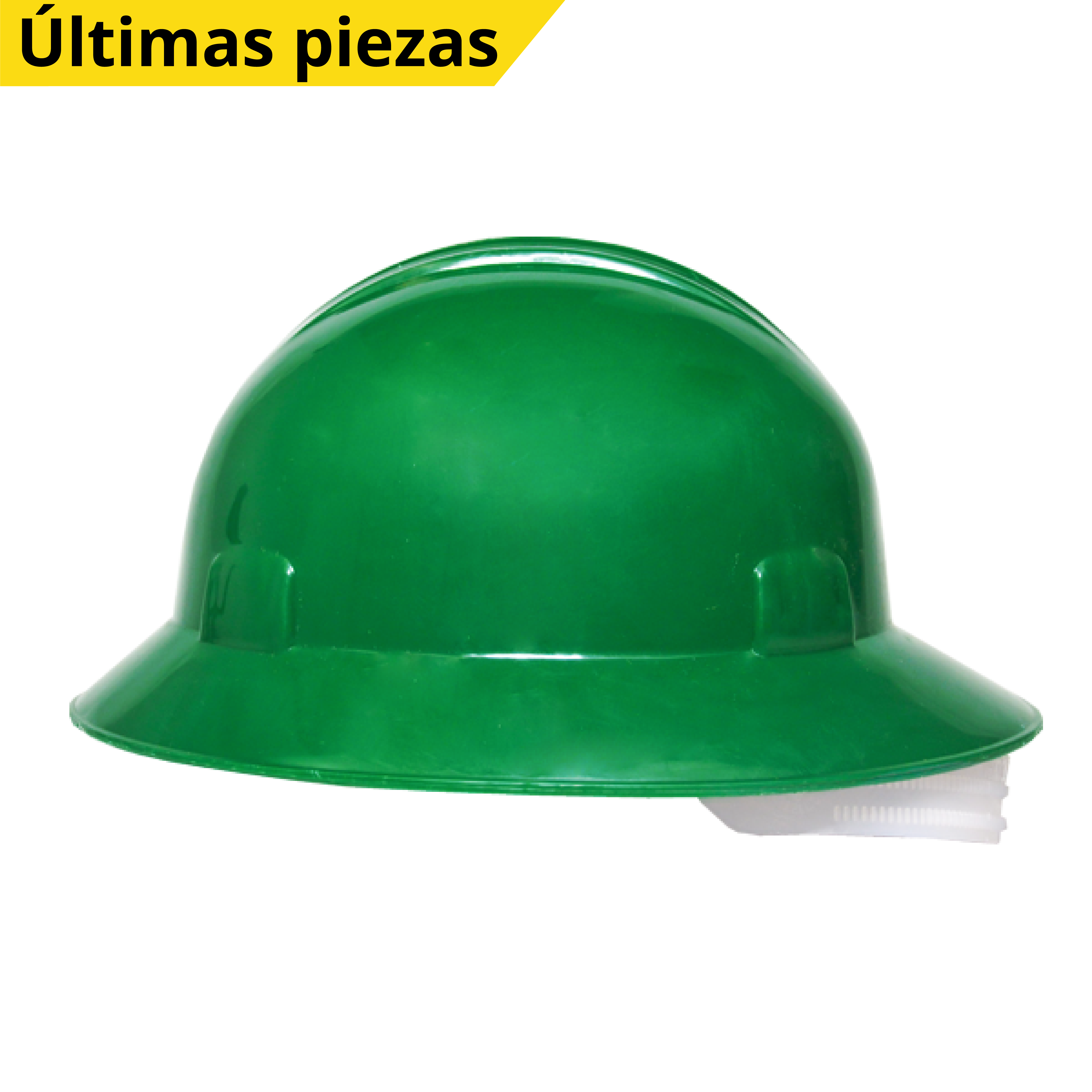 CASCO ALA ANCHA DIELÉCTRICO CON SUSPENSIÓN DE 6 PUNTOS JYRSA VERDE WW-2008VK …